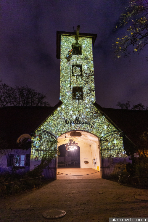 Різдвяне підсвічування у зоопарку Ганновера (Christmas Garden Hannover)