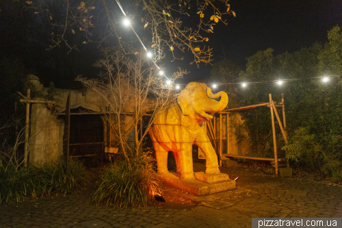 Рождественская подсветка в зоопарке Ганновера (Christmas Garden Hannover)