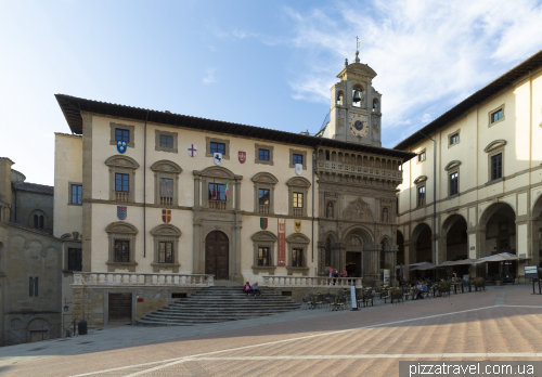 Piazza Grande in Arezzo