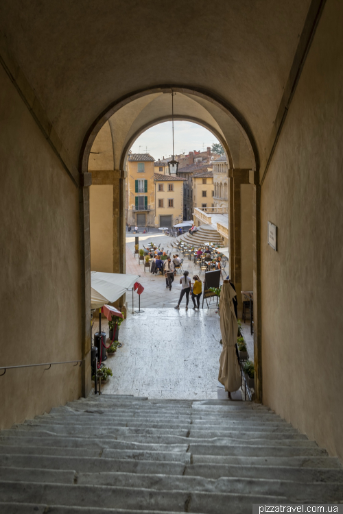 Piazza Grande in Arezzo