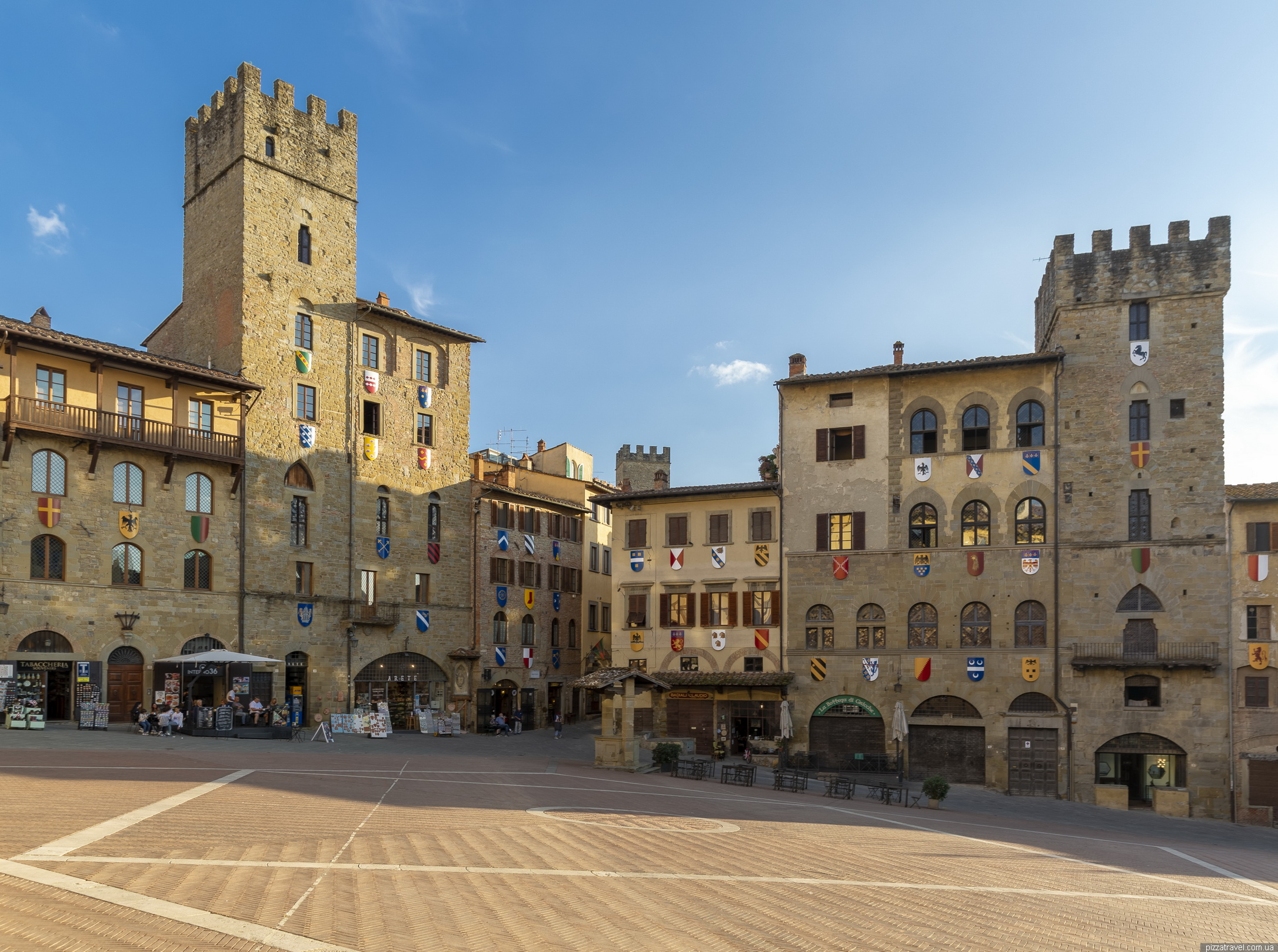 Piazza Grande in Arezzo Italy Blog about interesting places