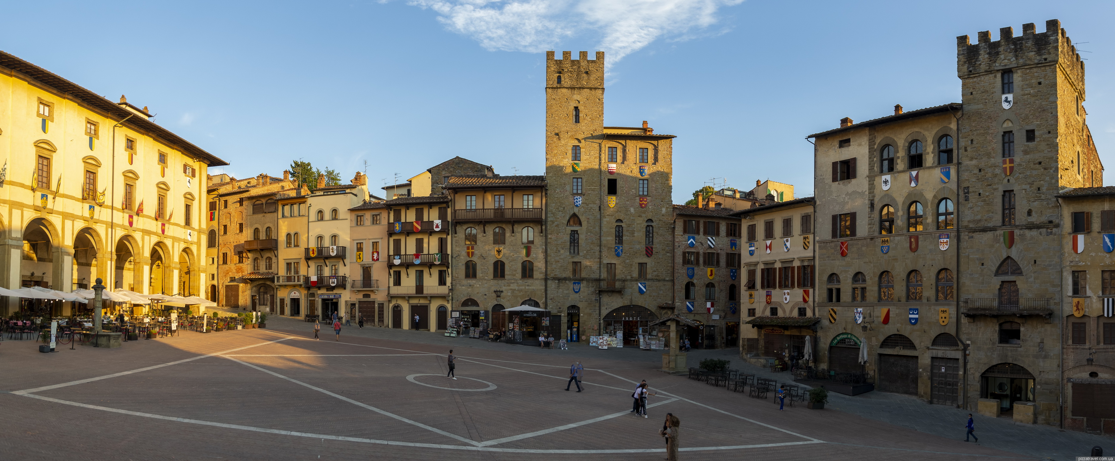 Piazza Grande in Arezzo Italy Blog about interesting places