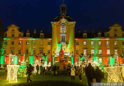 Christmas market at the palace in Bueckeburg