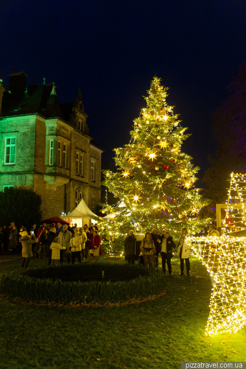 Christmas market at the palace in Bueckeburg