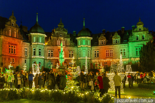 Christmas market at the palace in Bueckeburg