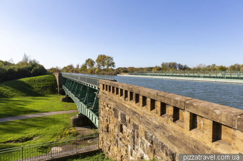 Water bridges in Hannover