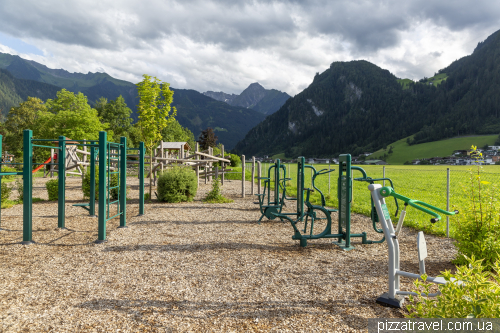 Auenland Sidan playground in Mayrhofen