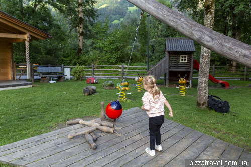 Auenland Sidan playground in Mayrhofen