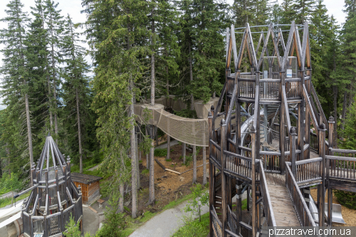 Дитячий парк Ялиновий замок Розенальм (Fichtenschloss Rosenalm)