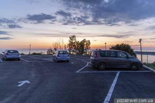 Afionas village is the best sunset place in Corfu