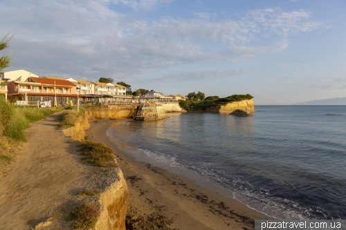 Sidari resort and Love Canal in Corfu