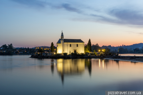 Historic Hypapante Church in Corfu