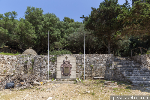 Vidos Island in Corfu