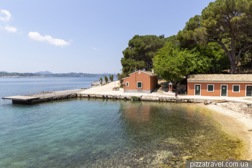 Vidos Island in Corfu