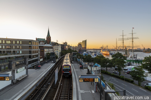 Stintfang viewpoint in Hamburg