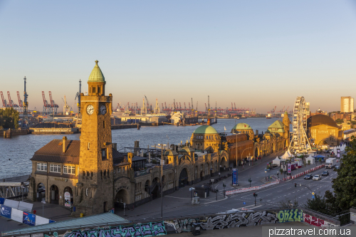 Stintfang viewpoint in Hamburg