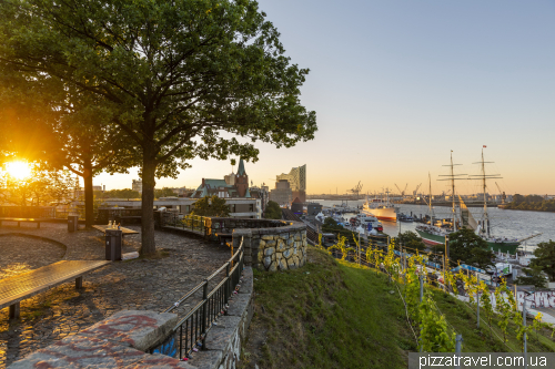 Stintfang viewpoint in Hamburg