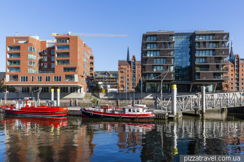 HafenCity Hamburg - Am Sandtorkai/Dalmannkai