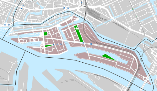 HafenCity map