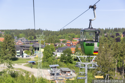 Mount Bocksberg in the Harz Mountains