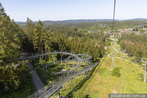 Mount Bocksberg in the Harz Mountains