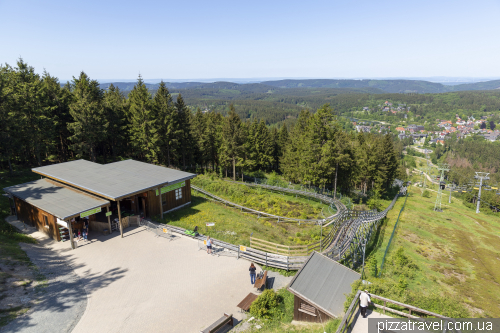 Mount Bocksberg in the Harz Mountains