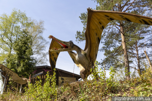 Динопарк около озера Штайнхуде (Dinopark Münchehagen)