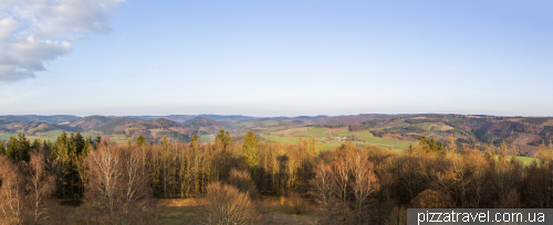 Lookout tower on Wilzenberg mountain (Wilzenbergturm)