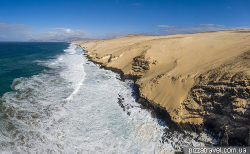 Star Wars in the dunes of El Jable in Fuerteventura