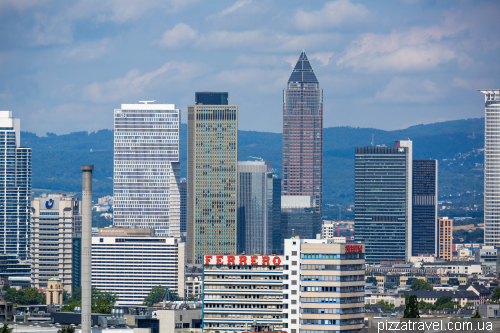 Смотровая башня Гете (Goetheturm) во Франкфурте