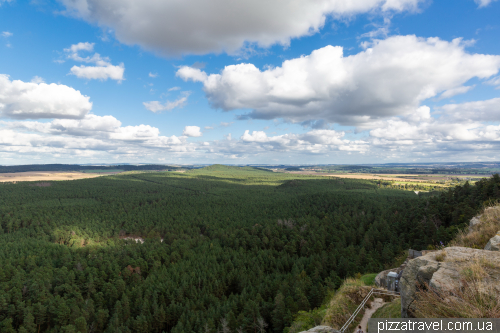 Ruins of Regenstein Castle in the Harz Mountains (Burg Regenstein)