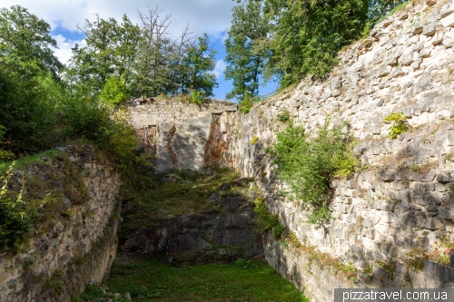 Ruins of Regenstein Castle in the Harz Mountains (Burg Regenstein)