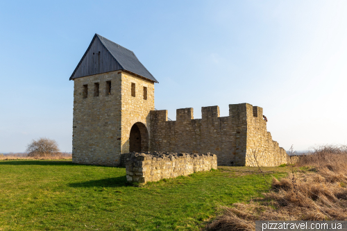 The ruins of the royal palace of Werla (Königspfalz Werla)