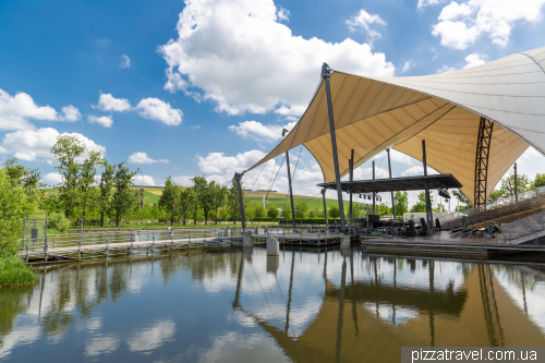 Эльбауенпарк в Магдебурге (Elbauenpark)