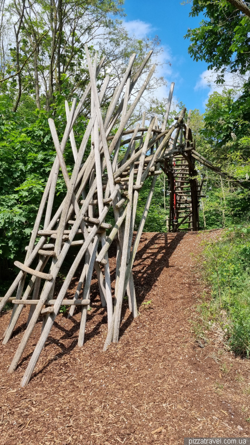 Эльбауенпарк в Магдебурге (Elbauenpark)