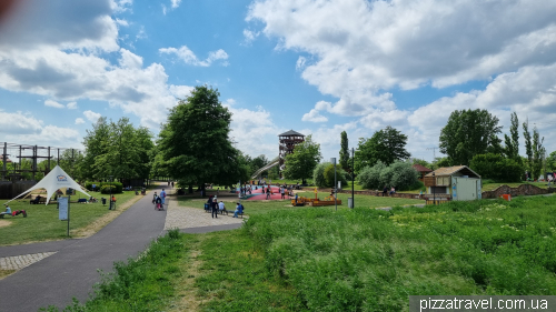 Эльбауенпарк в Магдебурге (Elbauenpark)