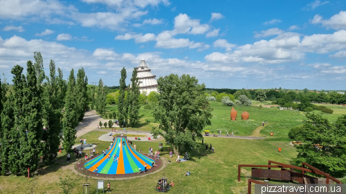 Эльбауенпарк в Магдебурге (Elbauenpark)