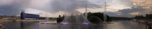 Вінницький світломузичний фонтан 