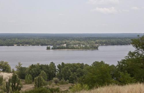 Island on the Dnipro in Kaniv