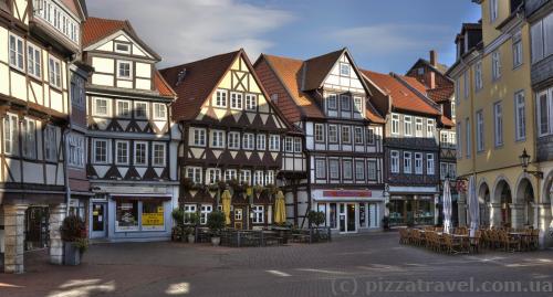 Old town in Wolfenbuettel