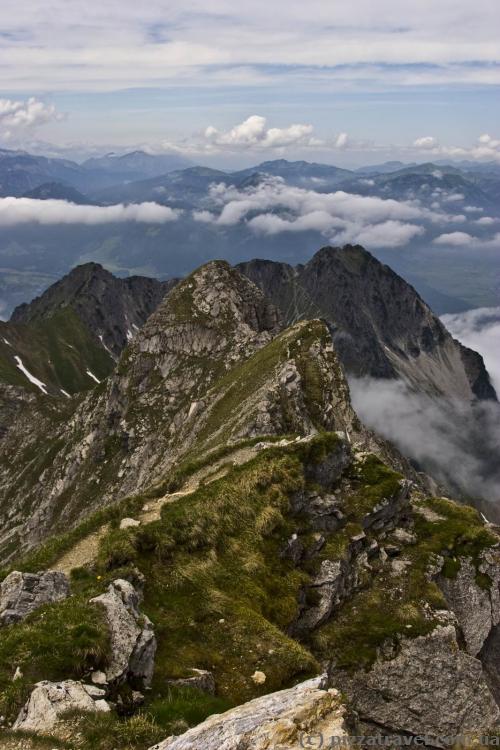 View from Mount Nebelhorn