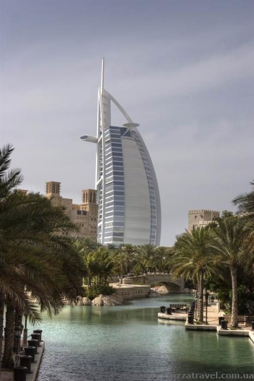 Burj Al Arab view from Madinat Jumeirah