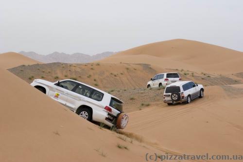 Jeep safari in Dubai