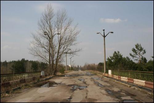 Road from Prypyat