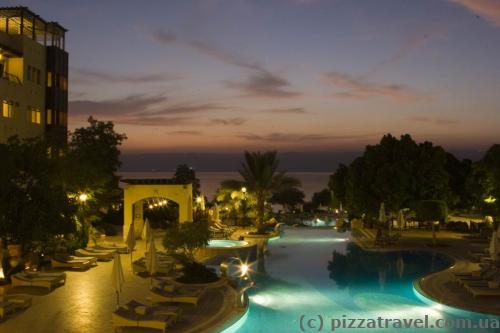 Mariott hotel at the Dead Sea