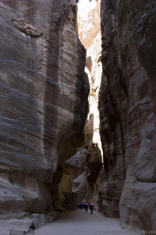 Canyon in Petra